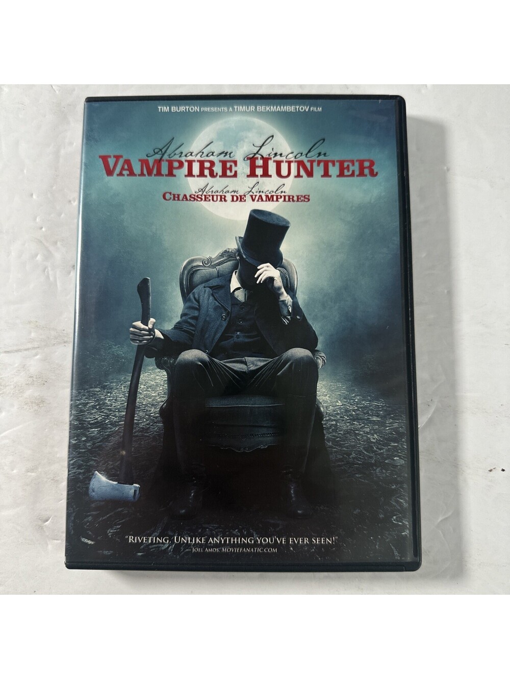 Abraham Lincoln: Vampire Hunter (DVD, 2012, Canadian)